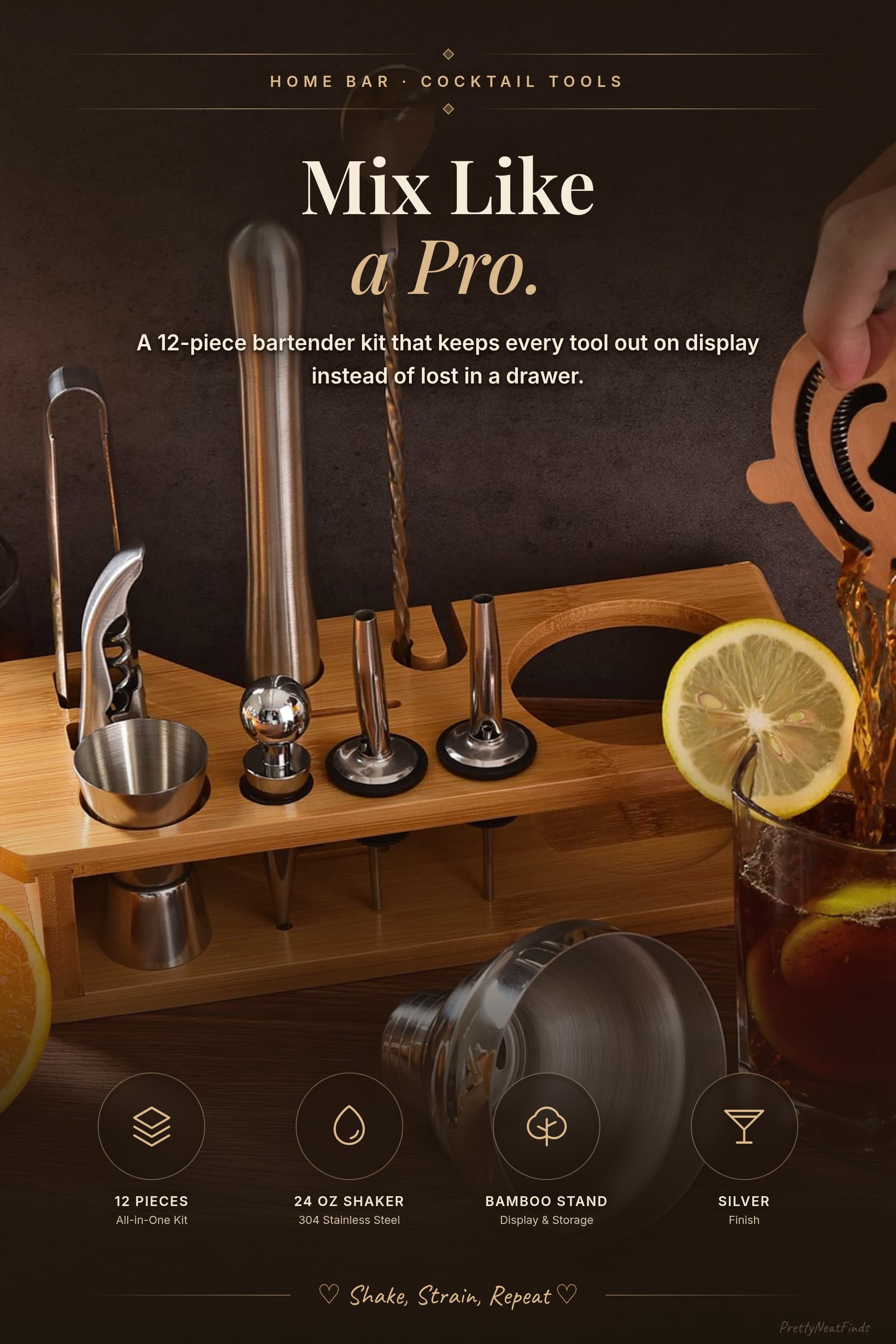 The Home Bar Edit: 13 Finds That Turn a Shelf and a Bottle Into a Bar