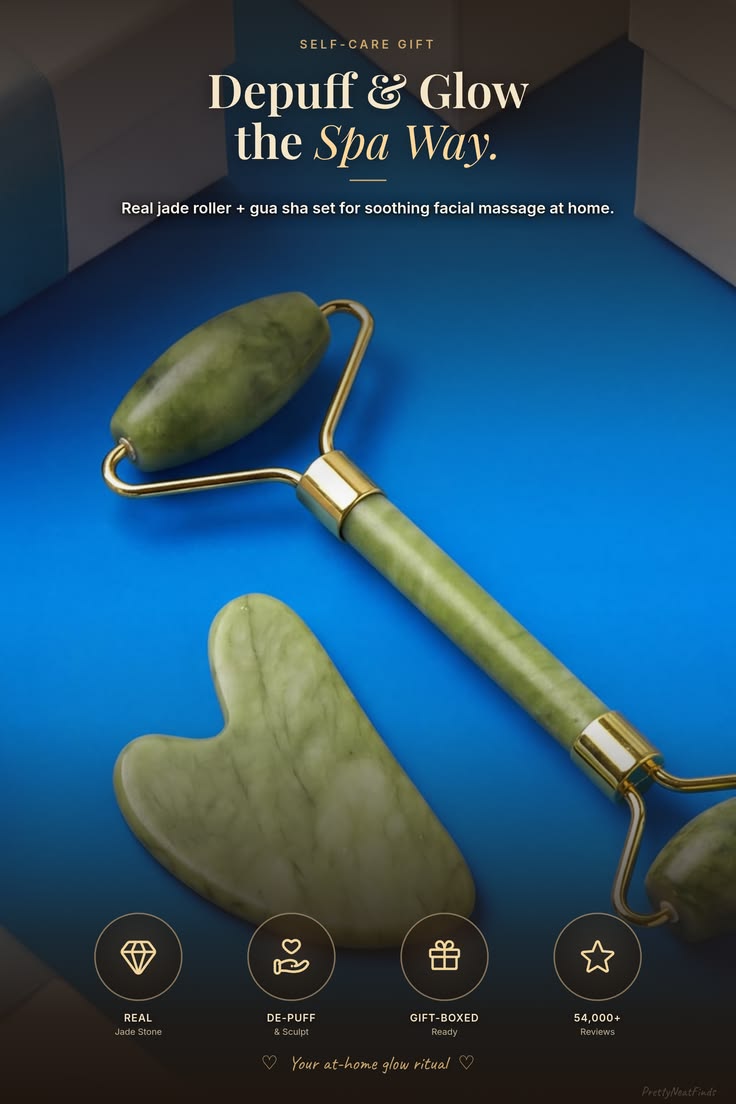Jade Roller & Gua Sha Set