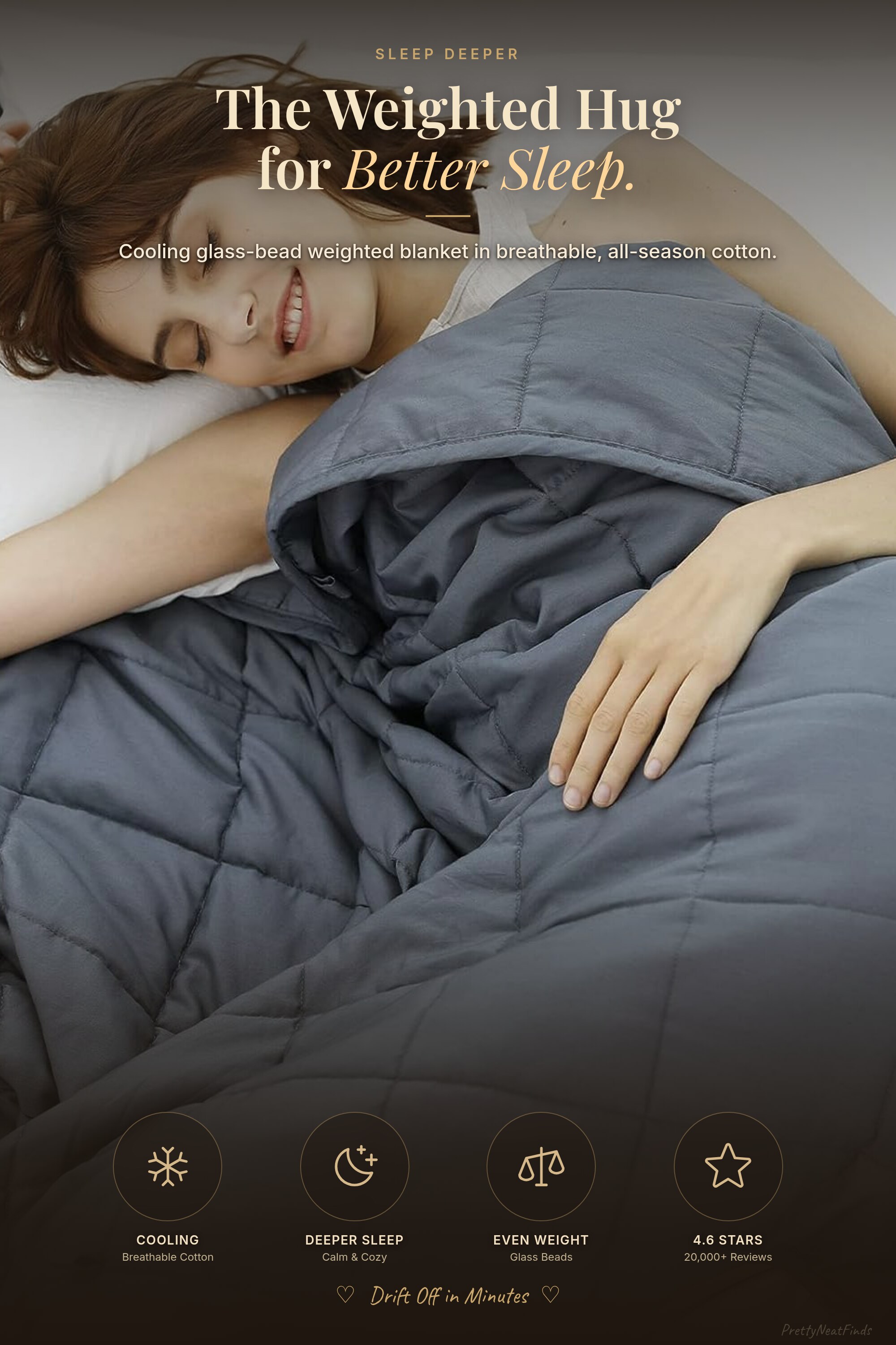 Weighted Idea Cooling Weighted Blanket (15 lb)